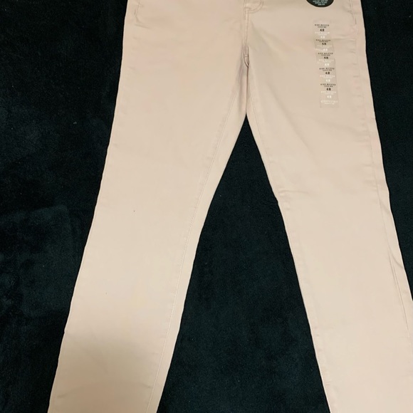 Womens light pink high waisted pants size 4R never worn - Picture 2 of 2